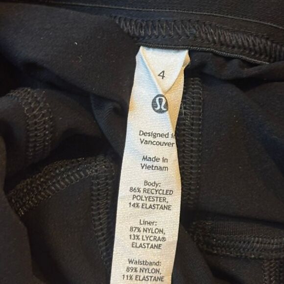 Lululemon Court Rival High Rise Skirt *Tall *Black - Picture 9 of 10